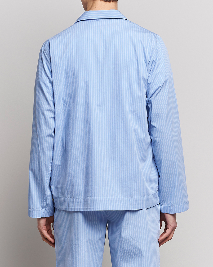 Herre | Pyjamaser og badekåper | Tekla | Poplin Pyjama Shirt Pin Stripes