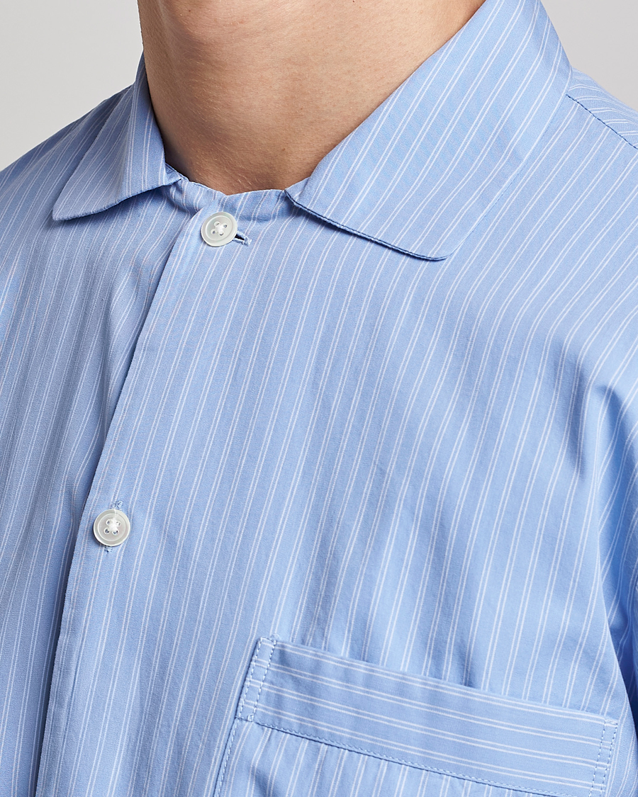 Herre | Pyjamaser og badekåper | Tekla | Poplin Pyjama Shirt Pin Stripes