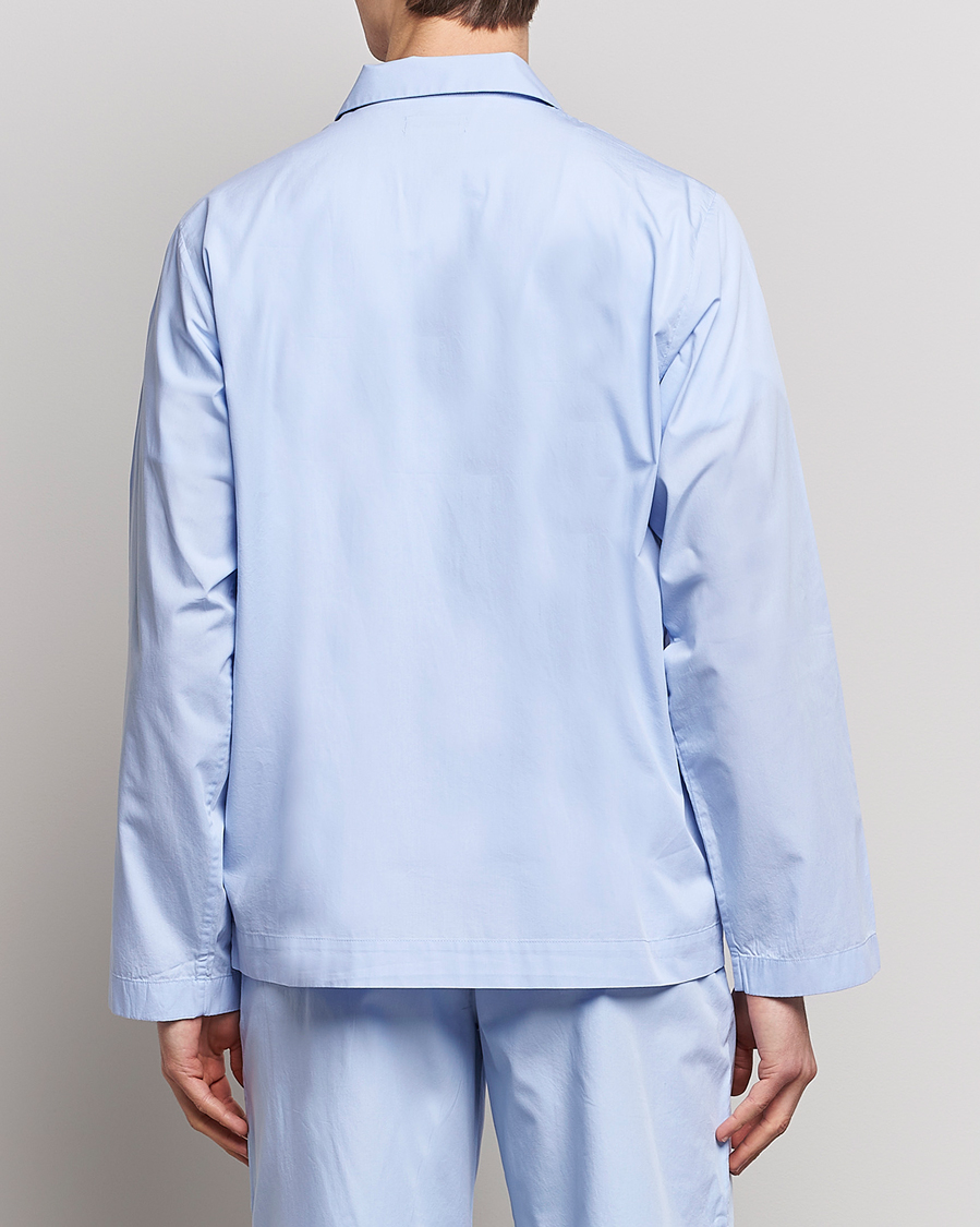 Herre | Pyjamaser og badekåper | Tekla | Poplin Pyjama Shirt Light Blue