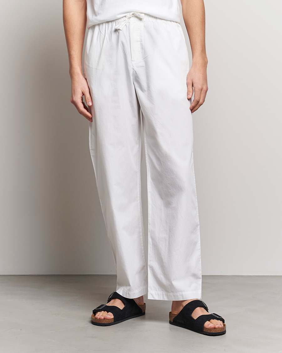 Herre | Gaver | Tekla | Poplin Pyjama Pants Alabaster White