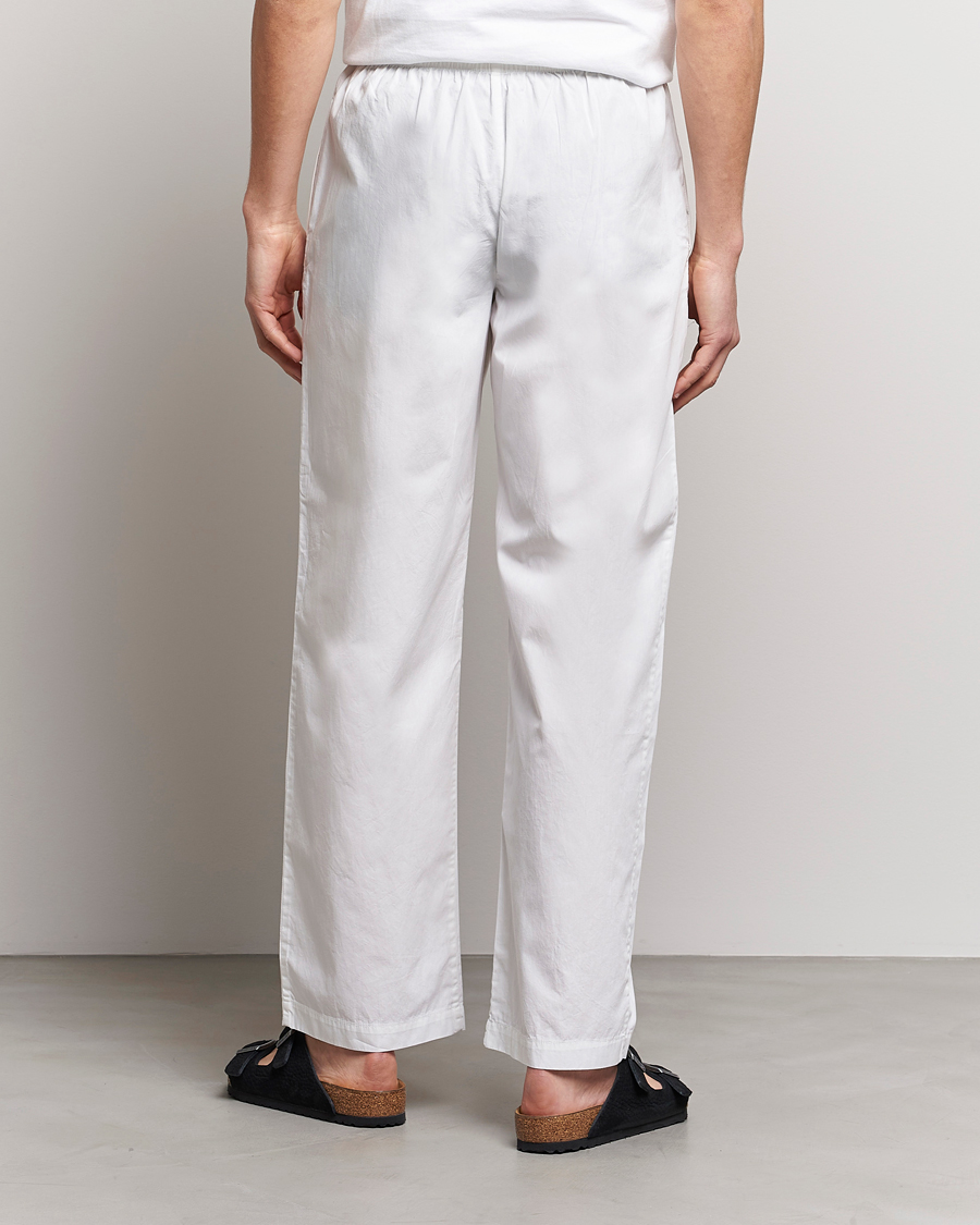 Herre | Pyjamaser og badekåper | Tekla | Poplin Pyjama Pants Alabaster White