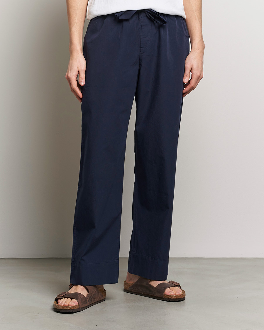 Herre | Pyjamaser | Tekla | Poplin Pyjama Pants True Navy