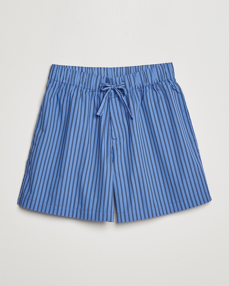 Herre | Pyjamaser og badekåper | Tekla | Poplin Pyjama Shorts Boro Stripes