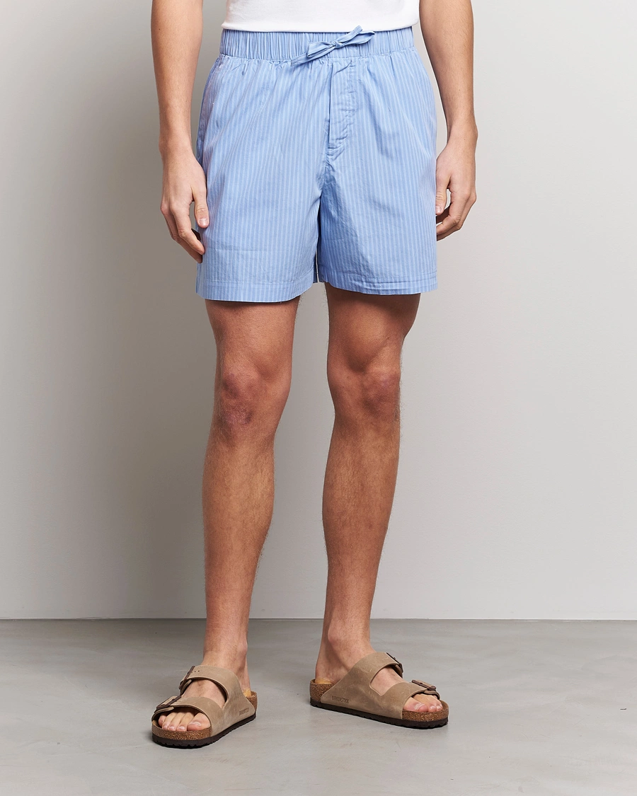 Herre | Loungewear-avdelingen | Tekla | Poplin Pyjama Shorts Pin Stripes