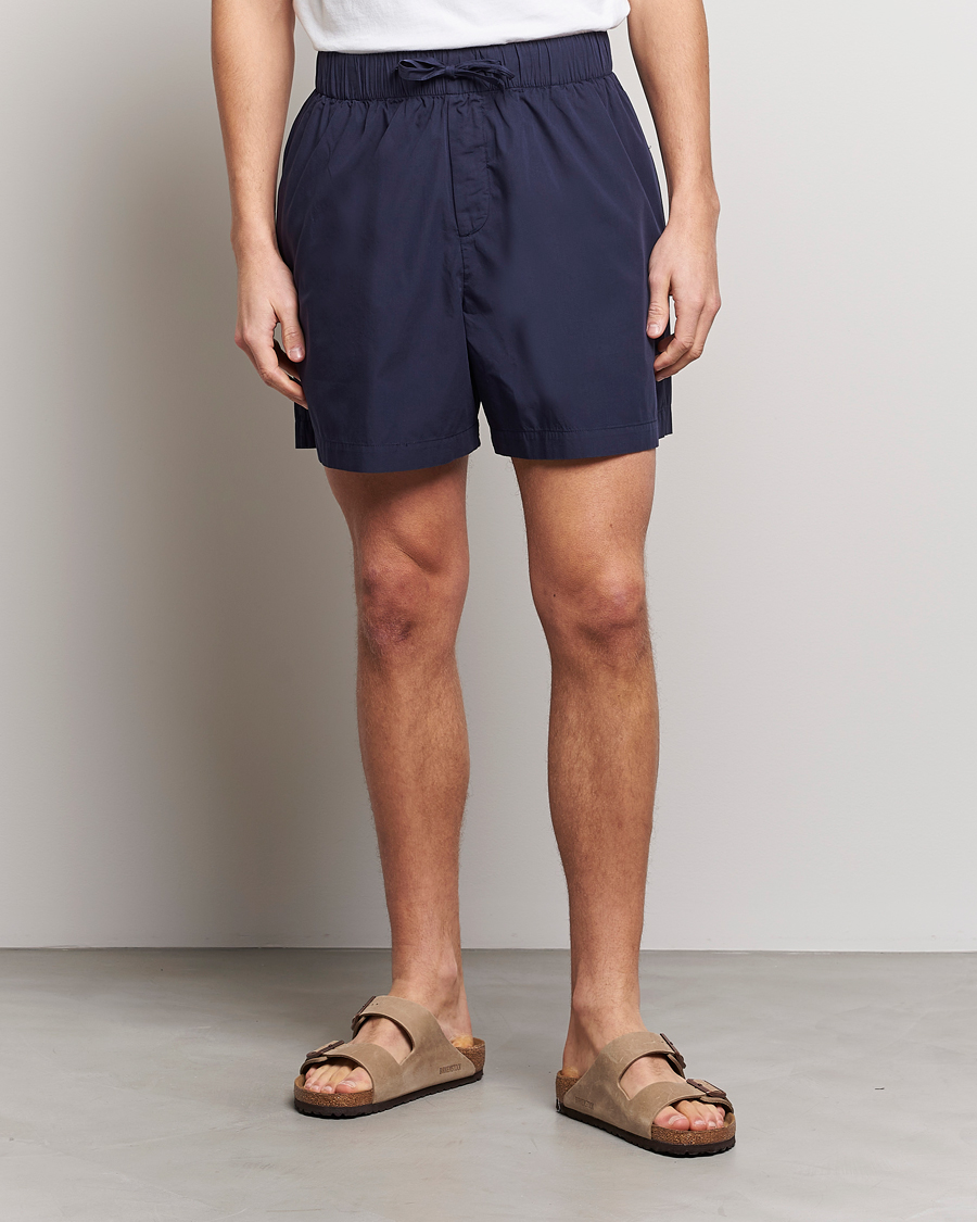 Herre |  | Tekla | Poplin Pyjama Shorts True Navy