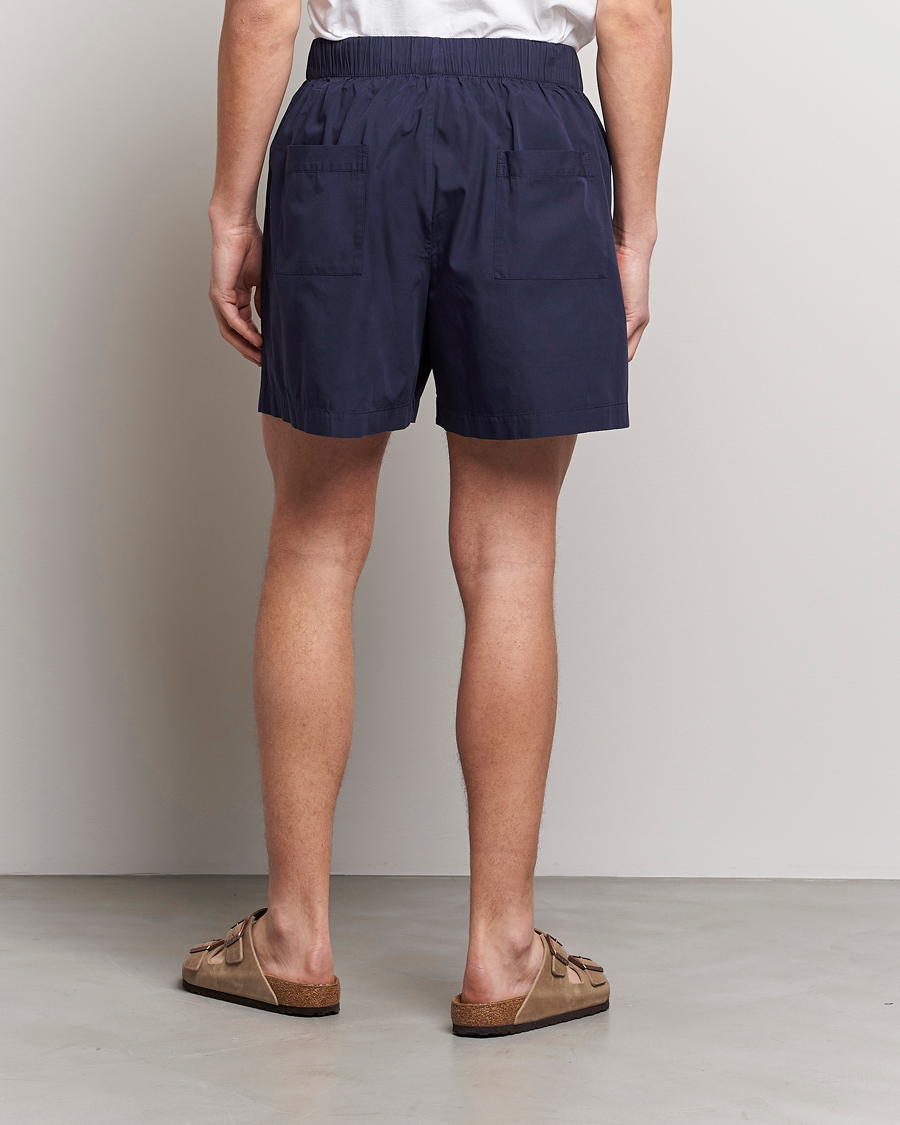 Herre | Pyjamaser og badekåper | Tekla | Poplin Pyjama Shorts True Navy