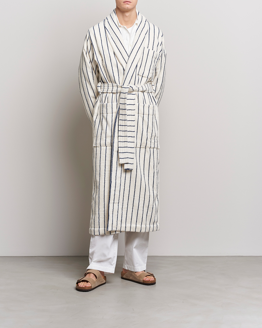 Herre | Pyjamaser og badekåper | Tekla | Organic Terry Classic Bathrobe Carmel