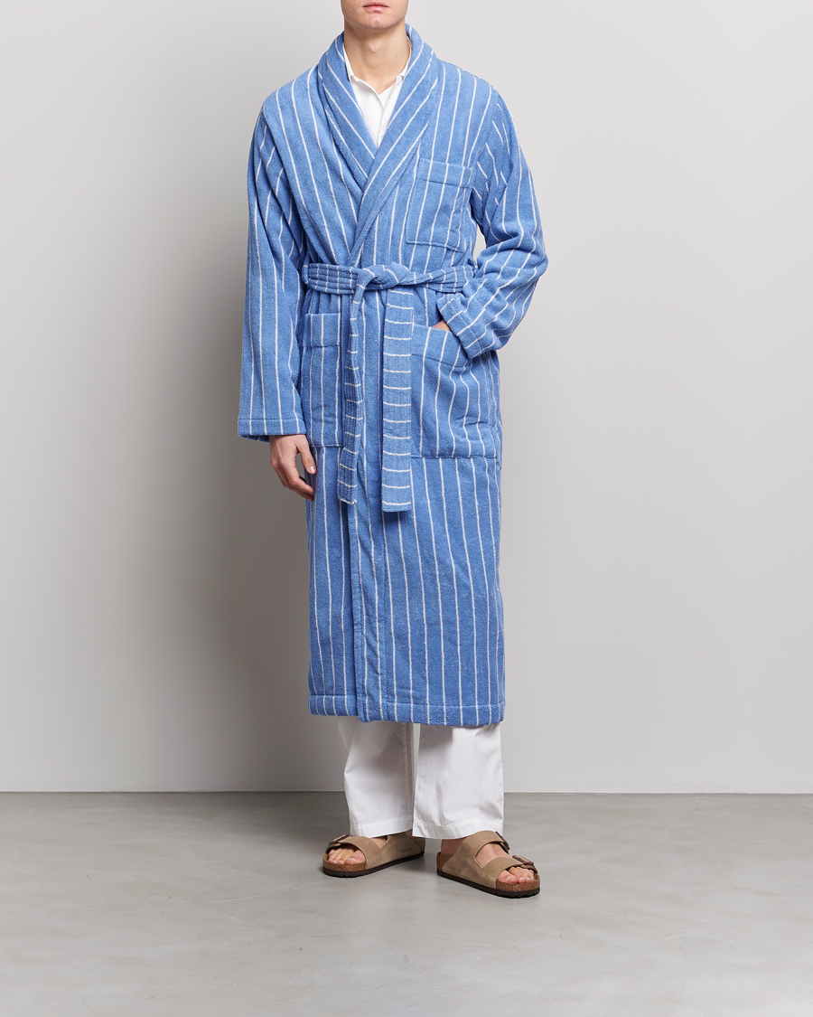 Herre | Pyjamaser og badekåper | Tekla | Organic Terry Classic Bathrobe Marseille