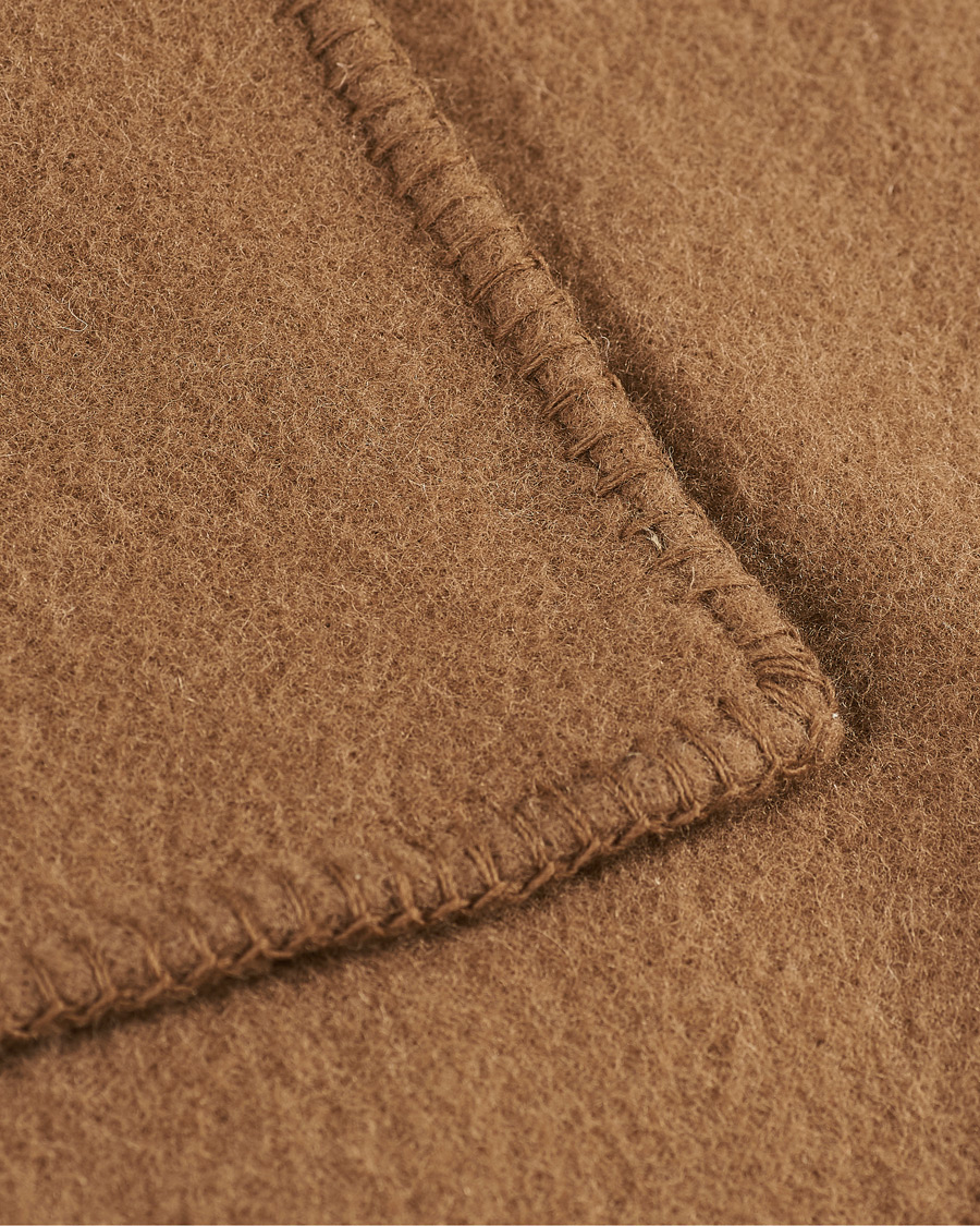 Herre | Til hjemmet | Tekla | Pure New Wool Blanket Camel