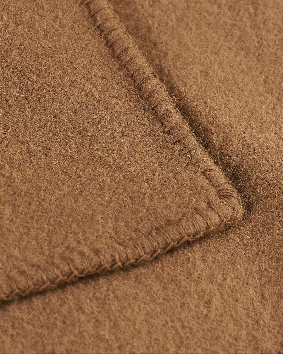 Herre | Tekla Pure New Wool Blanket Camel | Tekla | Pure New Wool Blanket Camel
