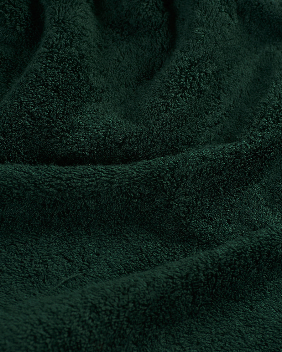 Herre | Tekstiler | Tekla | Organic Terry Hand Towel Forest Green