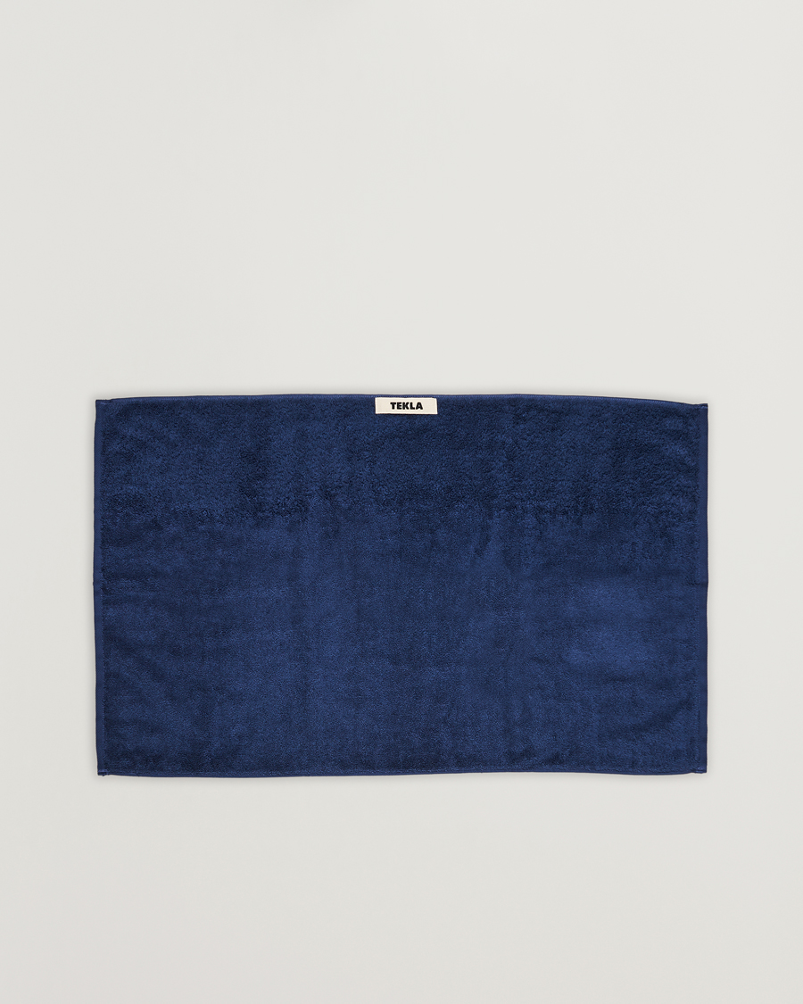 Herre | Gaver | Tekla | Organic Terry Hand Towel Navy