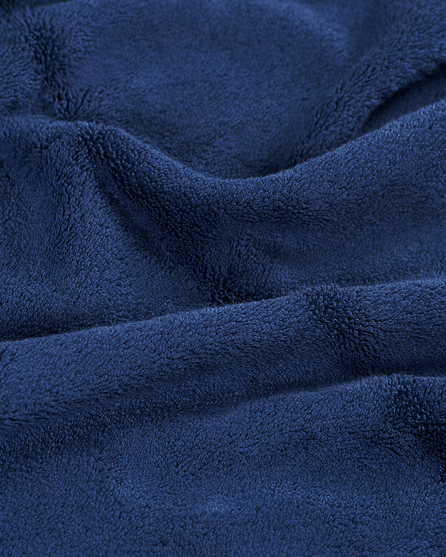 Herre | Tekstiler | Tekla | Organic Terry Hand Towel Navy