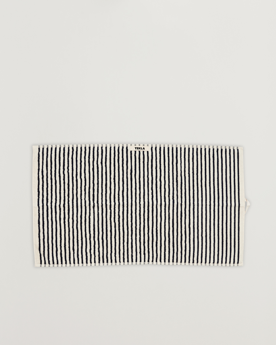 Herr | Handdukar | Tekla | Organic Terry Hand Towel Sailor Stripes