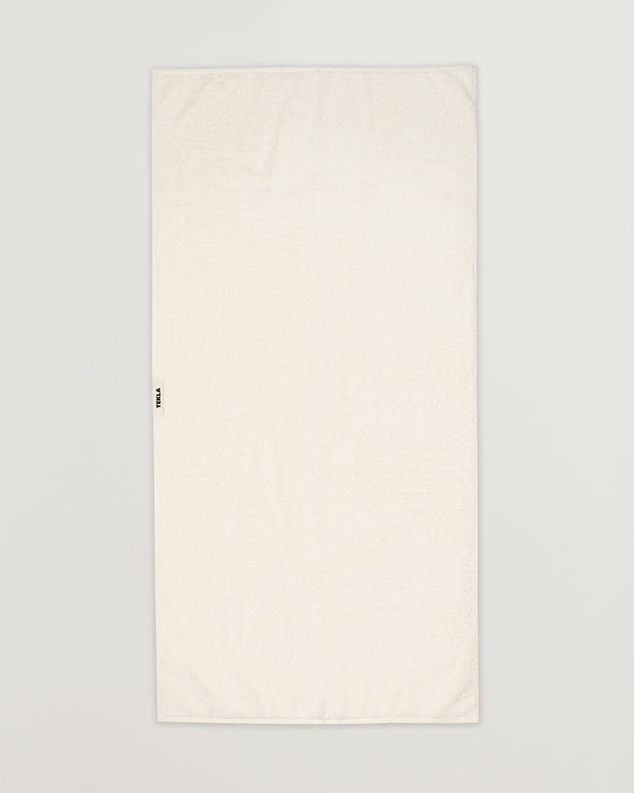 Herre |  | Tekla | Organic Terry Bath Towel Ivory