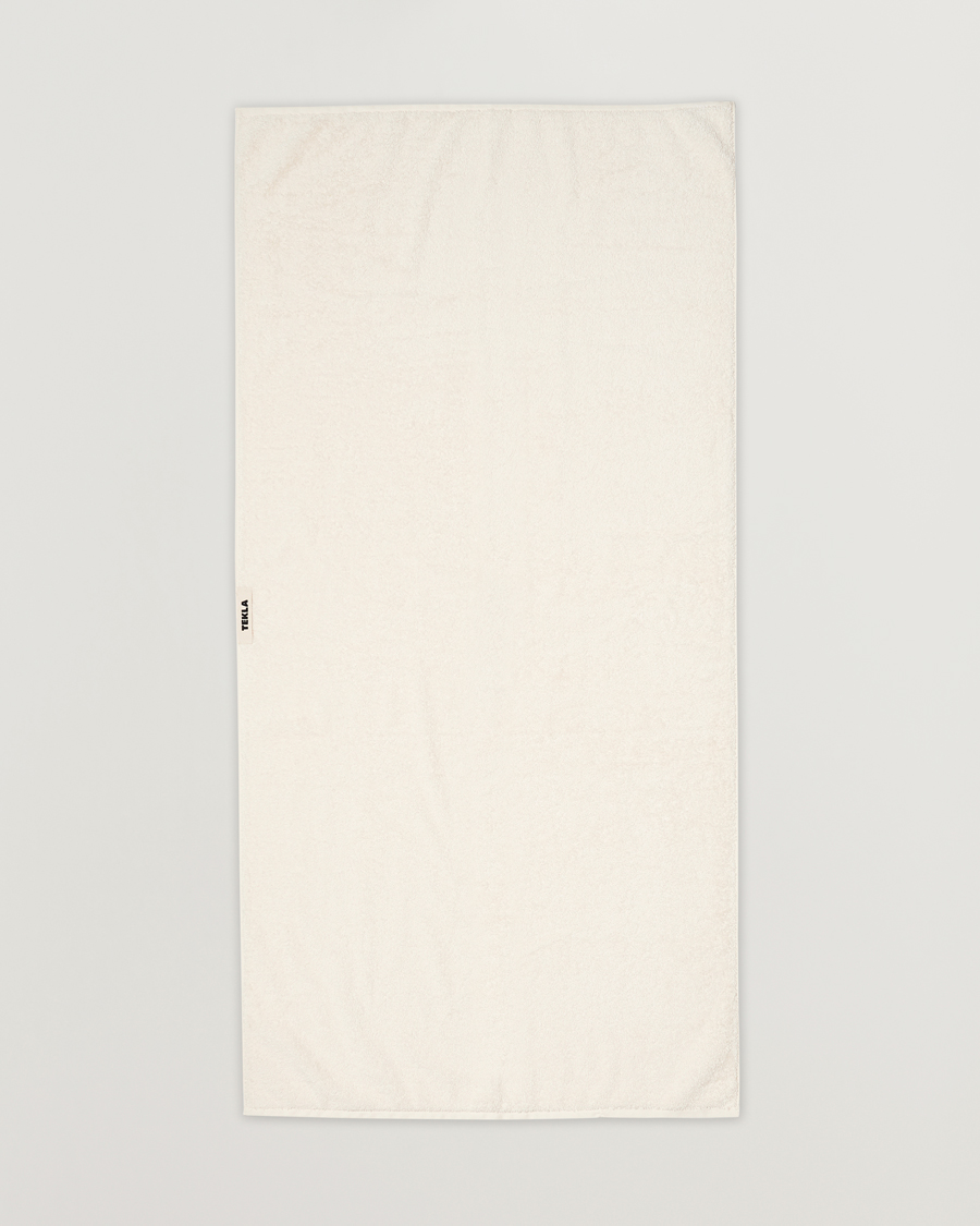 Herre | Tekla | Tekla | Organic Terry Bath Towel Ivory