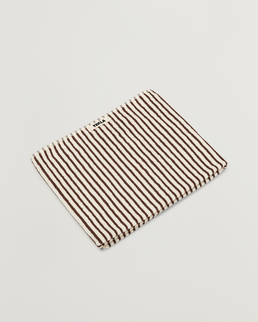 Herre |  | Tekla | Organic Terry Bath Towel Kodiak Stripes