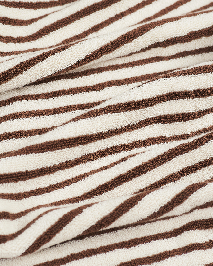 Herre | Tekstiler | Tekla | TeklaOrganic Terry Bath TowelKodiak Stripes