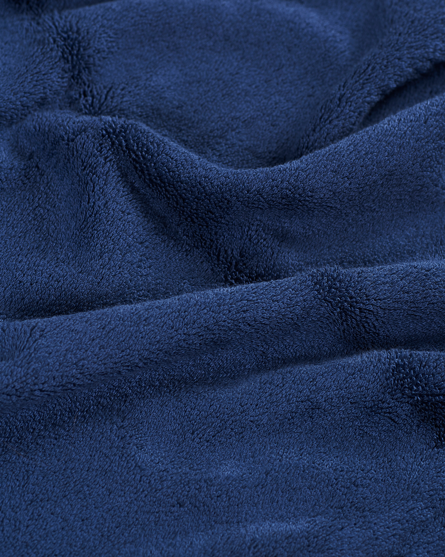 Herre | Tekla Organic Terry Bath Towel Navy | Tekla | Organic Terry Bath Towel Navy