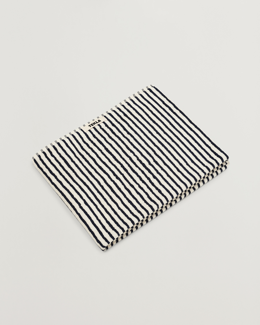 Herre |  | Tekla | Organic Terry Bath Towel Sailor Stripes