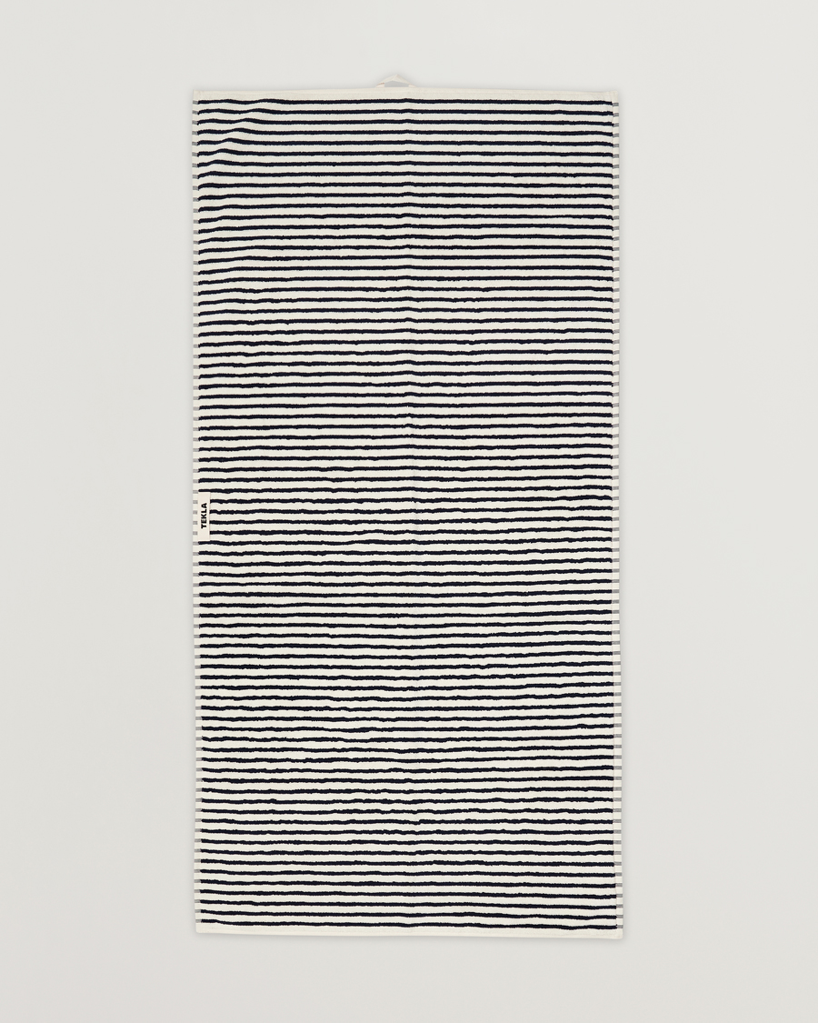 Herre | Tekstiler | Tekla | Organic Terry Bath Towel Sailor Stripes