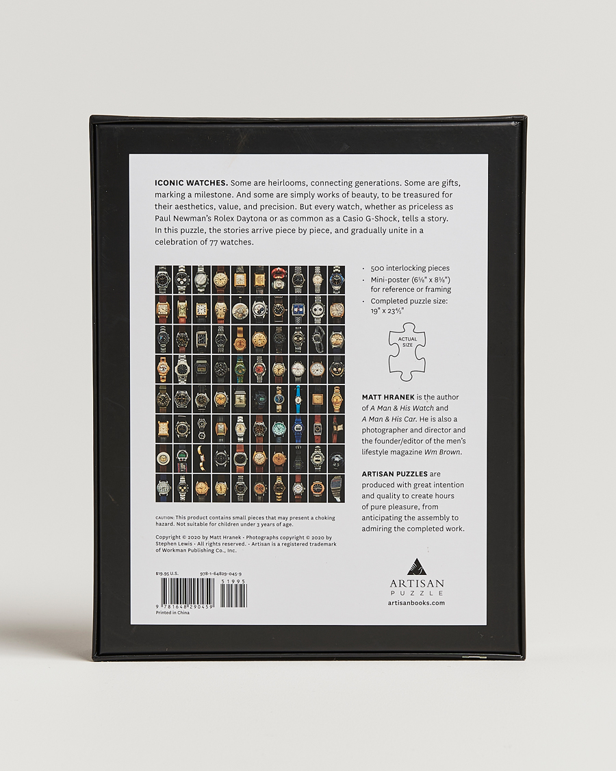 Herre | | New Mags | Iconic Watches 500 Pieces Puzzle