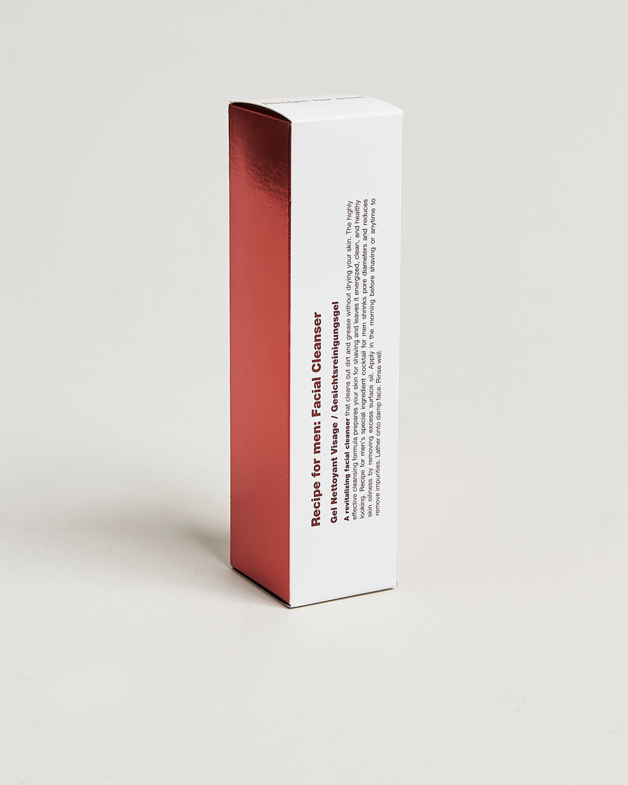 Herre | Hudpleie | Recipe for men | Facial Cleanser 100ml