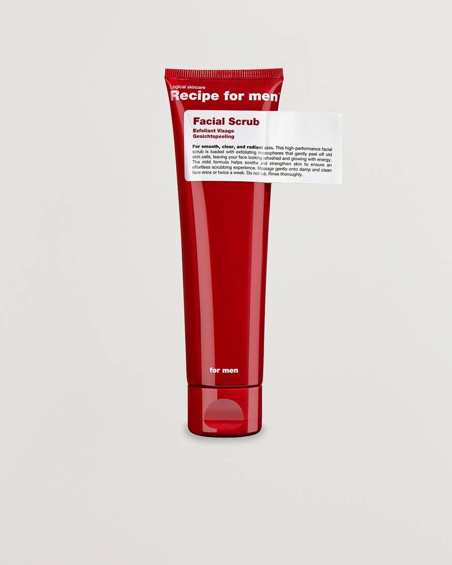 Herre | Hudpleie | Recipe for men | Facial Scrub 100ml