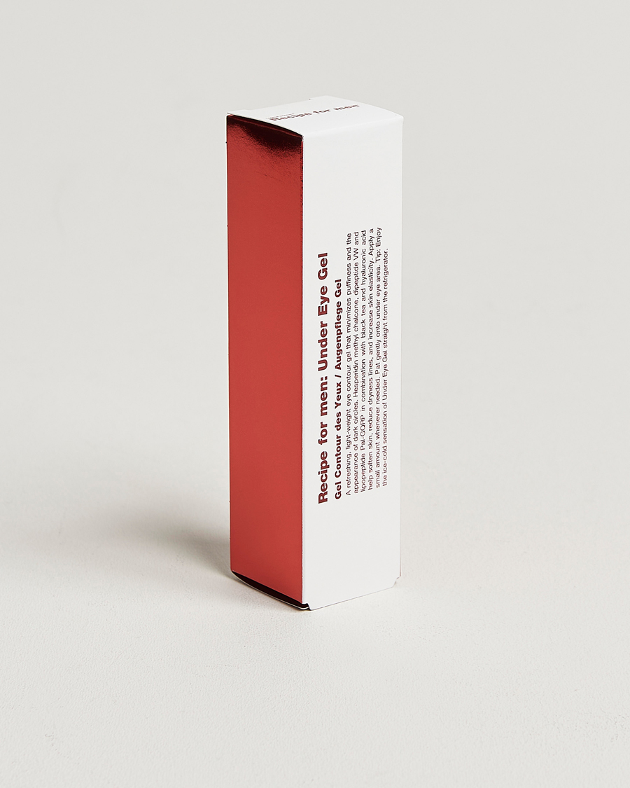Herre | Hudpleie | Recipe for men | Under Eye Gel 20ml