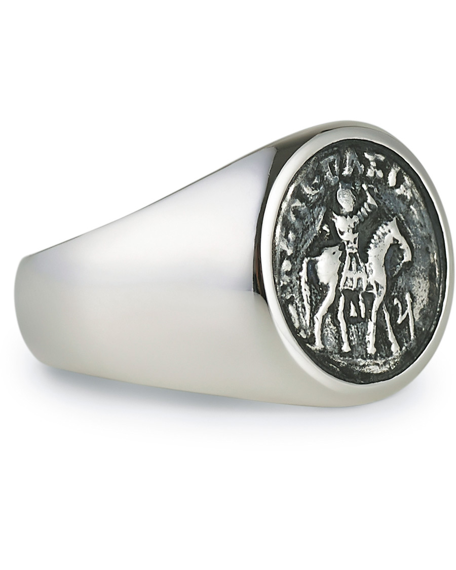 Herre | Tom Wood Coin Ring Silver | Tom Wood | Coin Ring Silver