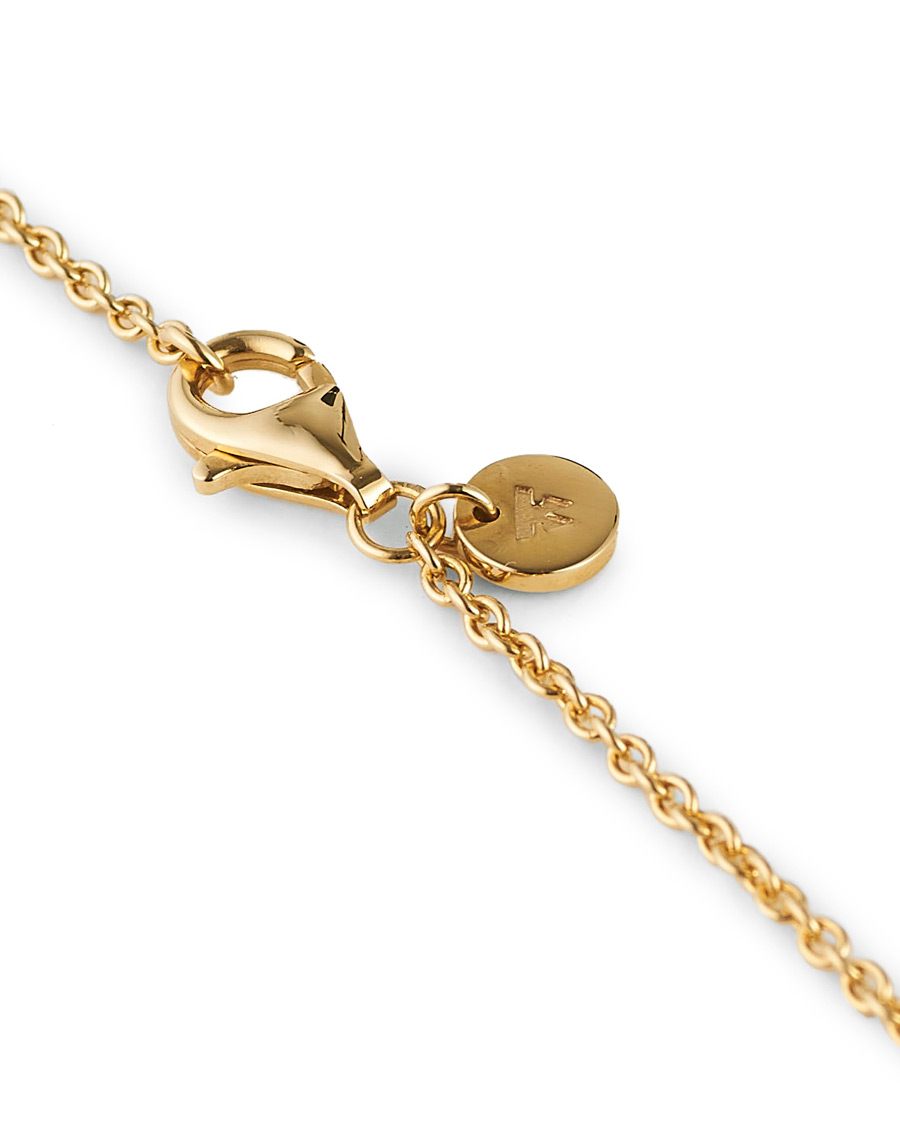 Herre | Tom Wood Coin Pendand Necklace Gold | Tom Wood | Coin Pendand Necklace Gold