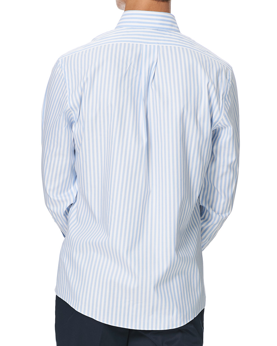 Herre | Skjorter | Brooks Brothers | Regent Fit Oxford Pinpoint Shirt Light Blue Stripe
