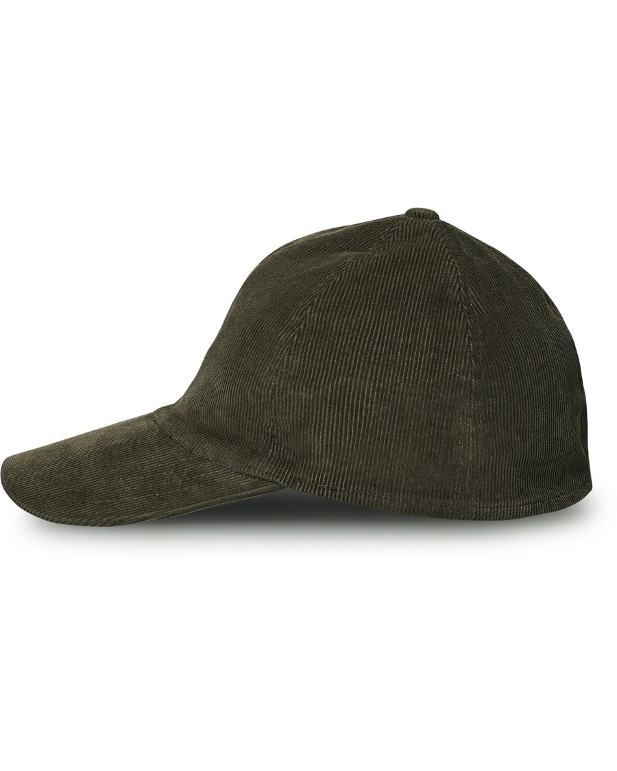 Herre | Brooks Brothers Kids Corduroy Baseball Cap Olive | Brooks Brothers | Kids Corduroy Baseball Cap Olive