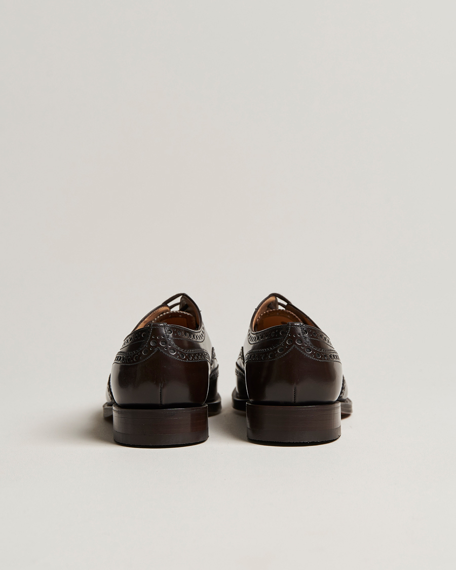 Herre | Church's Burwood Polished Binder Brogue Light Ebony | Church's | Burwood Polished Binder Brogue Light Ebony