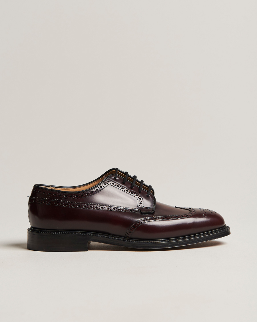 Herre | Brogues | Church's | Grafton Polished Binder Brogue Burgundy