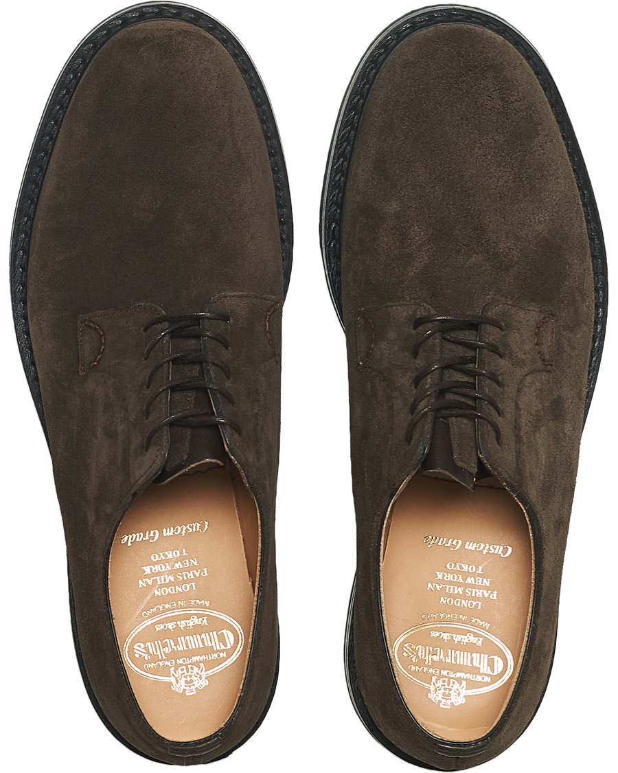 Herre | Church's Shannon Suede Derby Brown | Church's | Shannon Suede Derby Brown