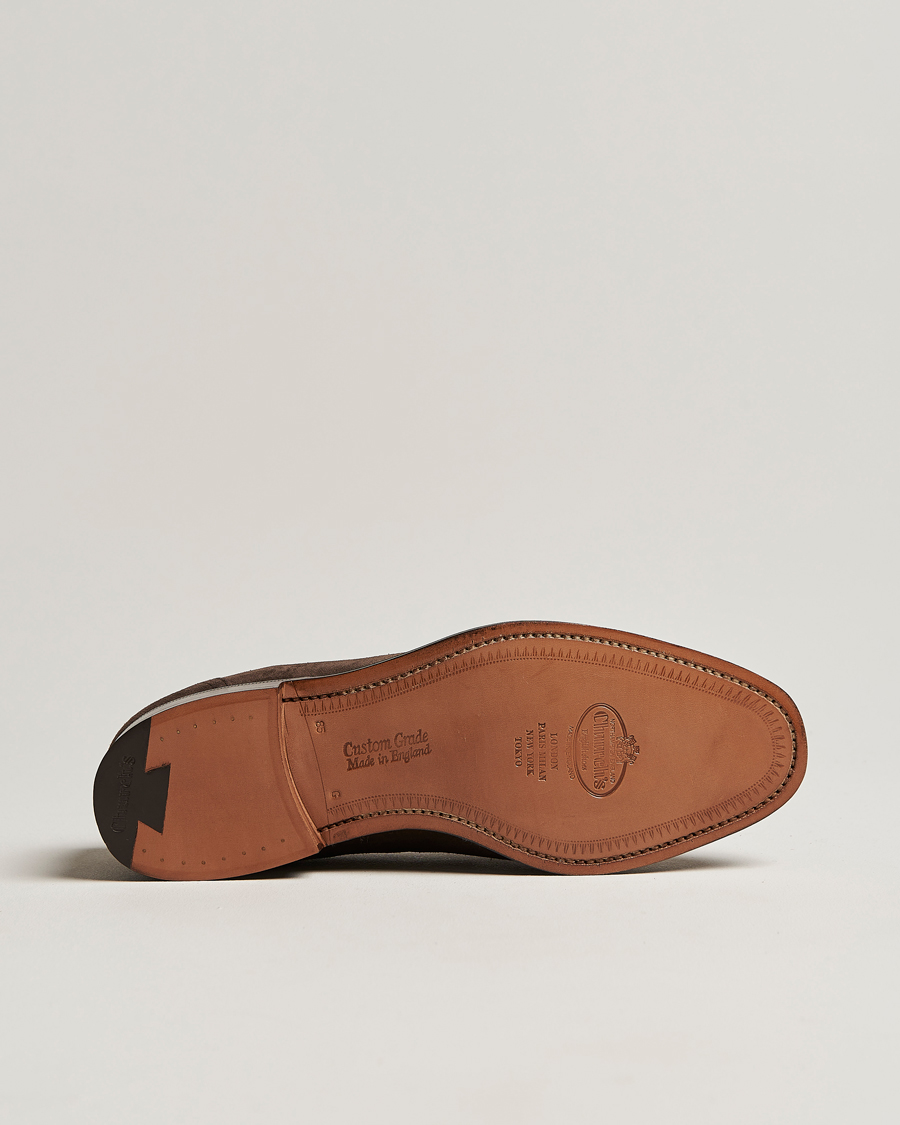 Herre | Loafers | Church's | Kingsley Suede Tassel Loafer Brown