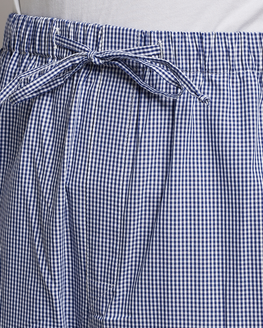 Herre | Pyjamaser og badekåper | Nufferton | Alf Checked Pyjama Set Blue/White
