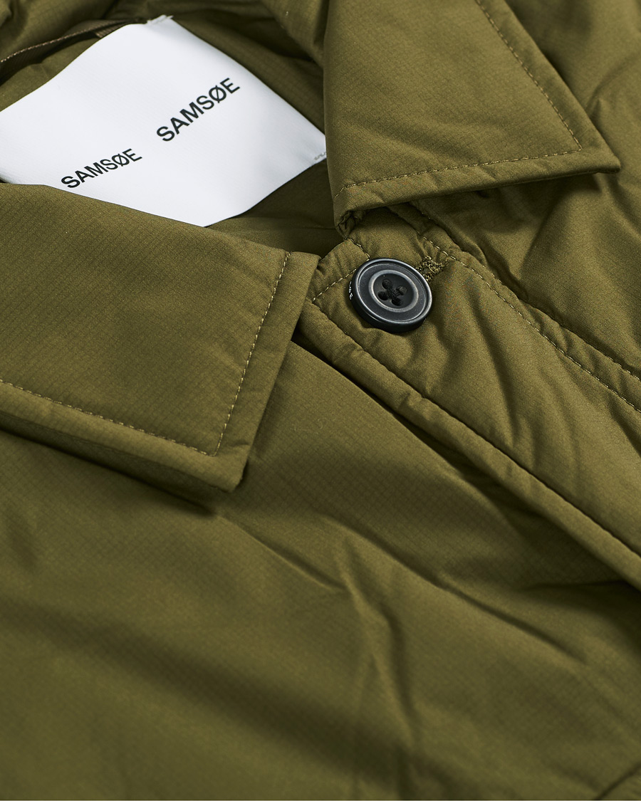 Herre | Jakker | Samsøe Samsøe | Samsøe & Samsøe Tony Gore-Tex Shirt Jacket Ivy Green