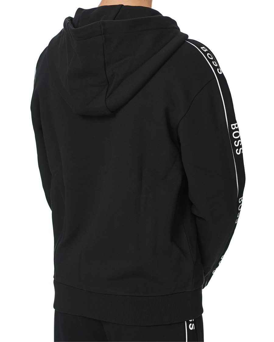 Herre | Gensere | BOSS BLACK | BOSS Seeger Unwrapped Full Zip Hoodie Black