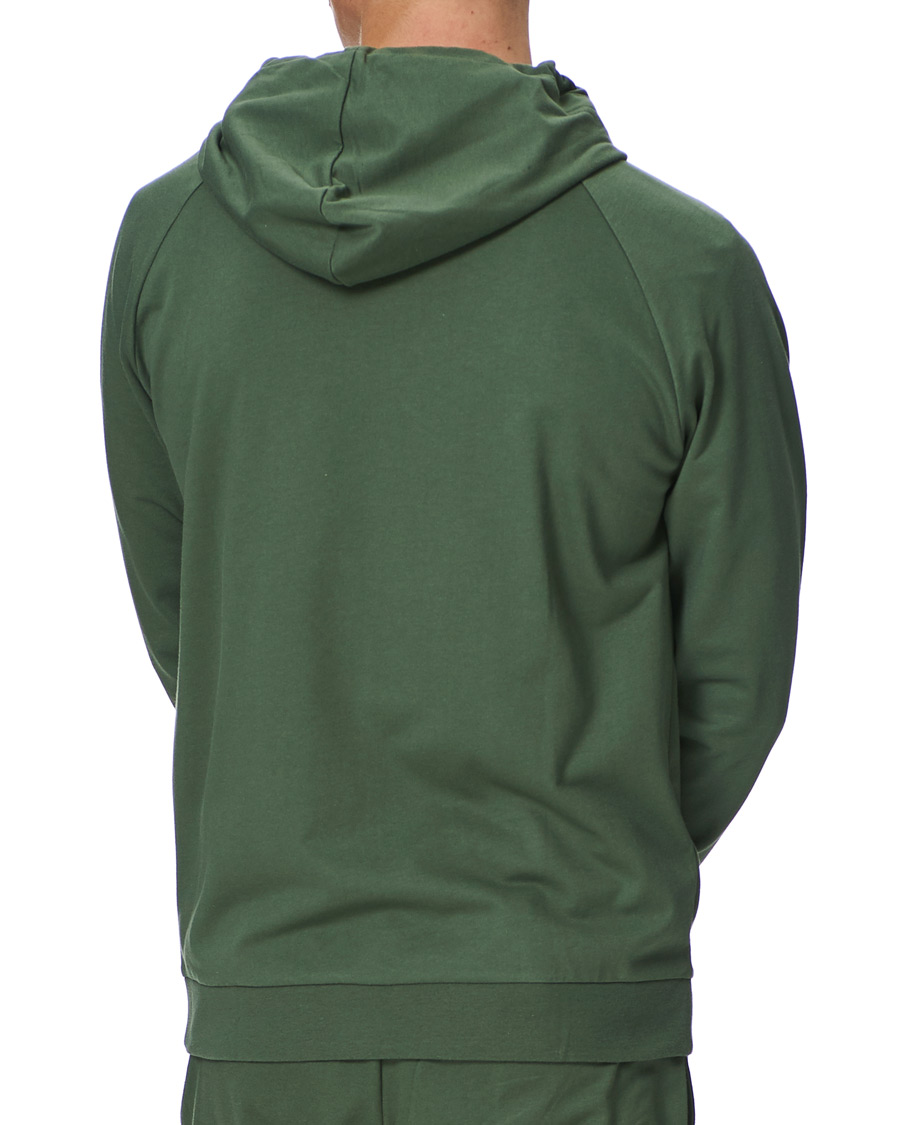 Herre | Gensere | BOSS BLACK | BOSS Authentic Full Zip Hoodie Green
