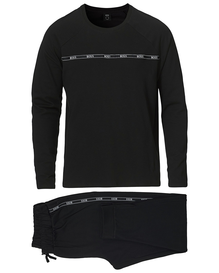 Herre | Pyjamaser og badekåper | BOSS BLACK | BOSS Unwrapped Pyjamas Set Black