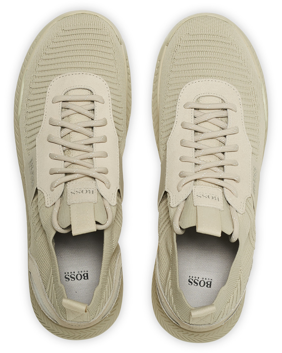 Herre | BOSS Titanium Running Sneaker Open White | BOSS BLACK | BOSS Titanium Running Sneaker Open White