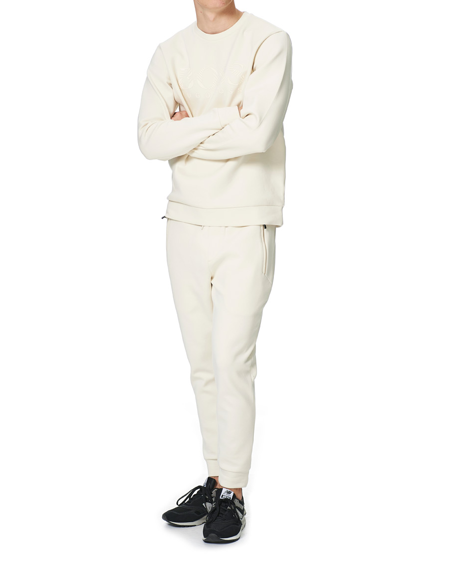 Herre | Bukser | BOSS GREEN | BOSS Athleisure Helwyn Sweatpants Open White