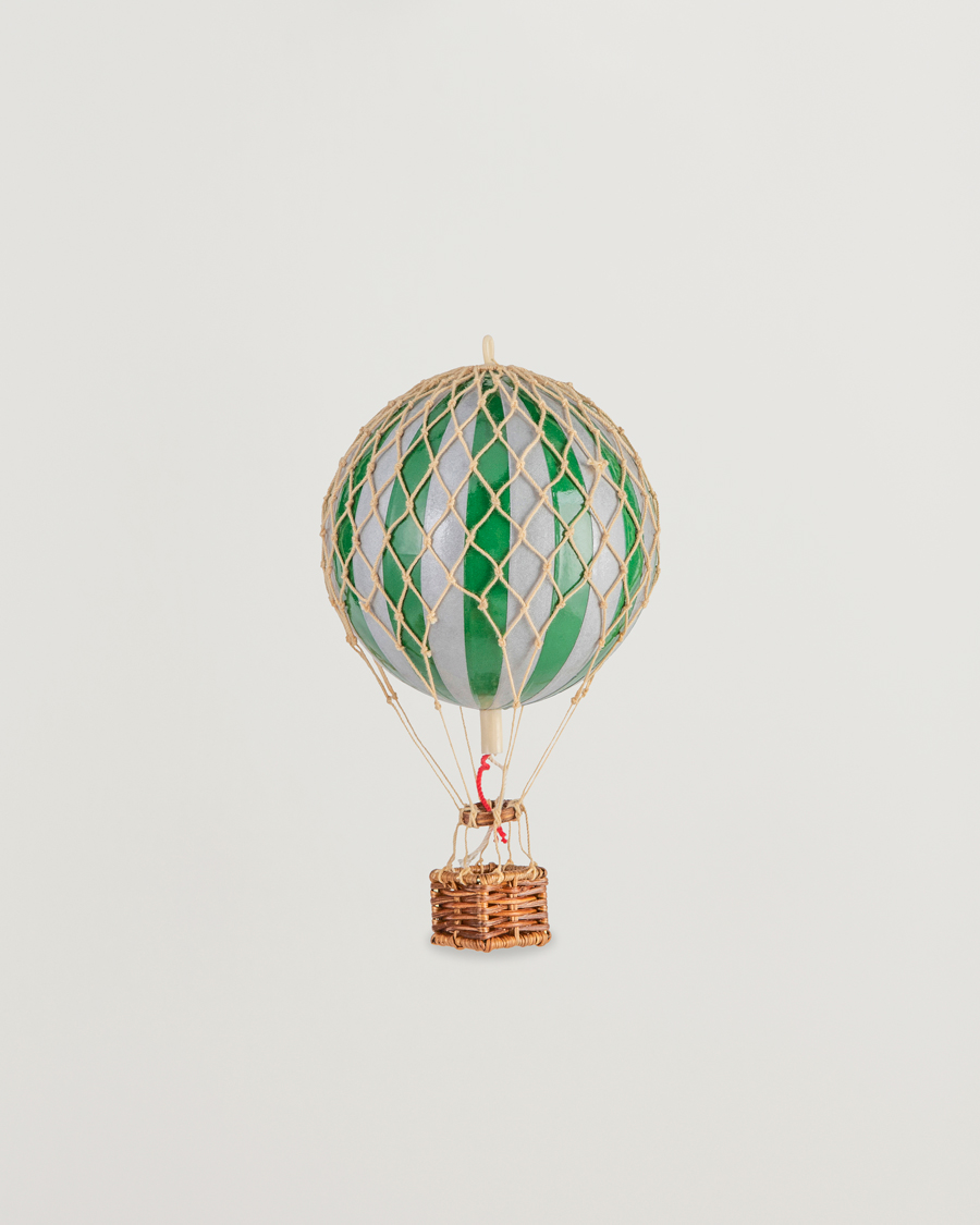Herre | Pyntegjenstander | Authentic Models | Floating In The Skies Balloon Silver Green