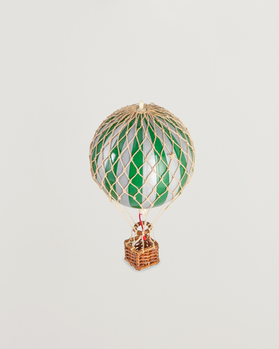 Herre | Pyntegjenstander | Authentic Models | Floating In The Skies Balloon Silver Green