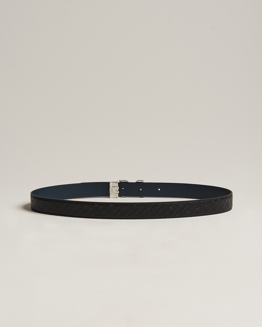 Herr | Släta bälten | Montblanc | Reversible Belt 35mm Ultra Black/Blue