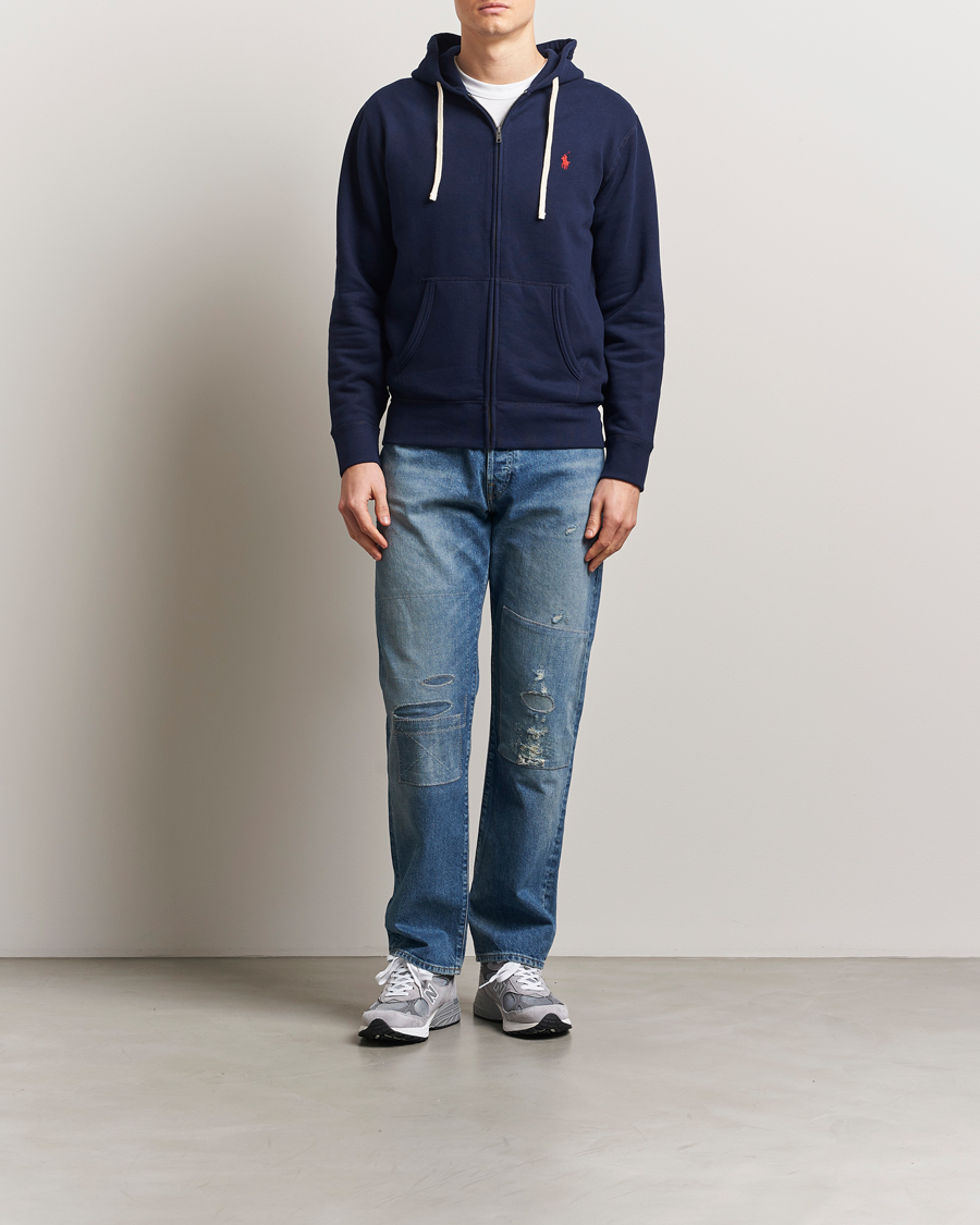 Herre | Gensere | Polo Ralph Lauren | Full-Zip Hoodie Cruise Navy
