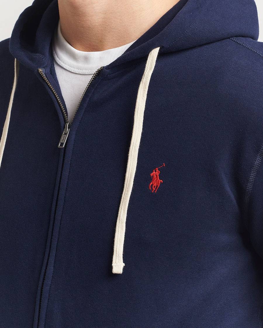 Herre | Gensere | Polo Ralph Lauren | Fleece Full Zip Hoodie Cruise Navy