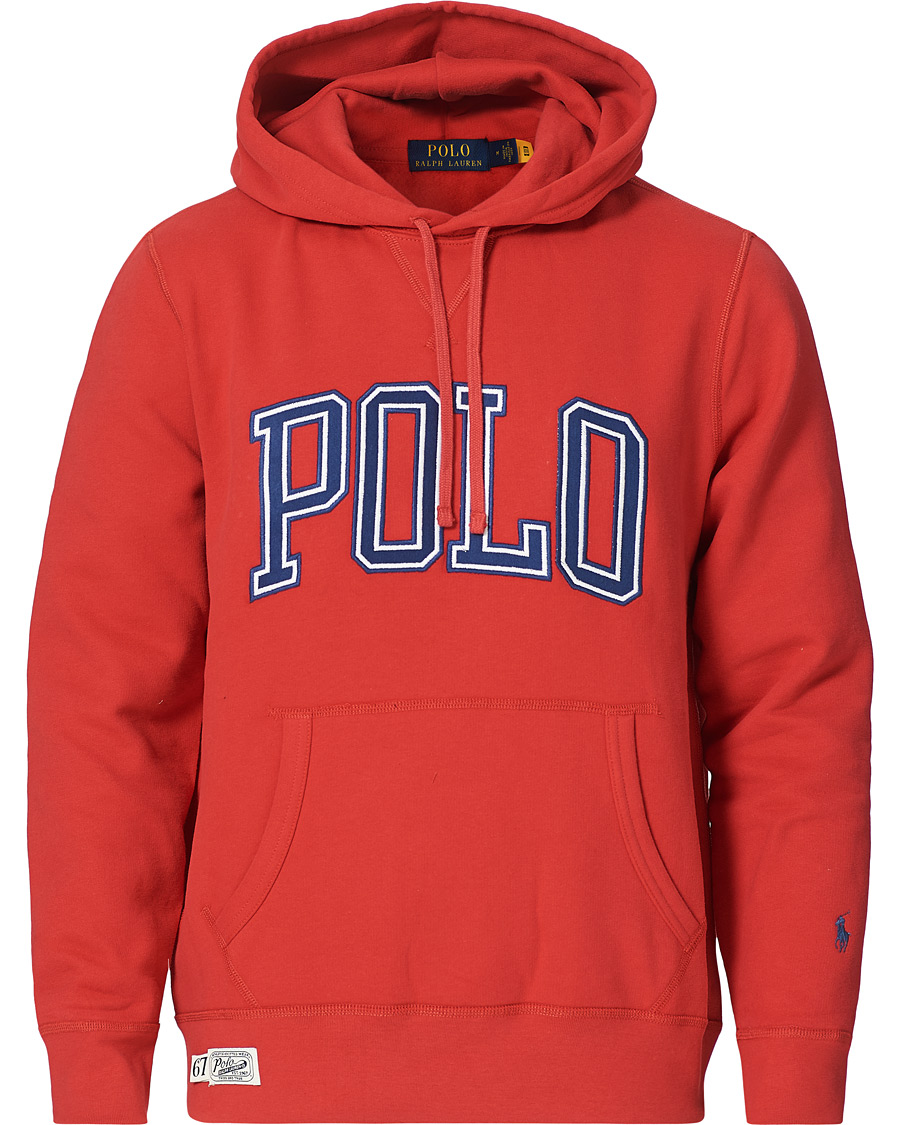 Herre | Gensere | Polo Ralph Lauren | Logo Hoodie Starboard Red